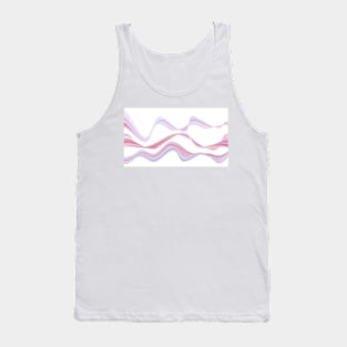 Abstract liquid wave Tank Top